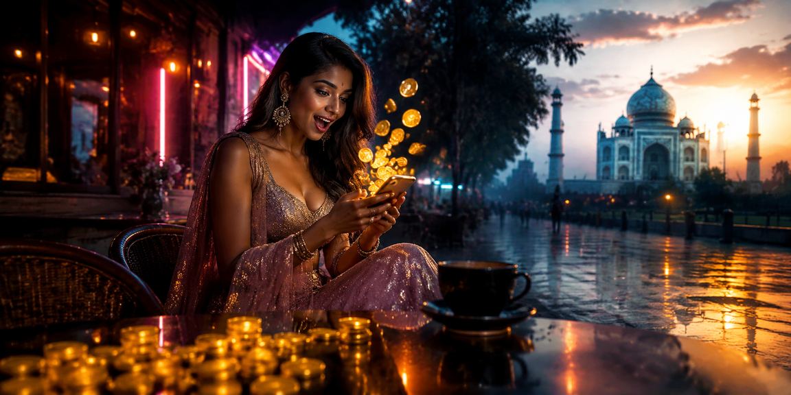 Live casino dealer hosting a game session